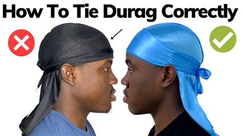 how to tie a durag.